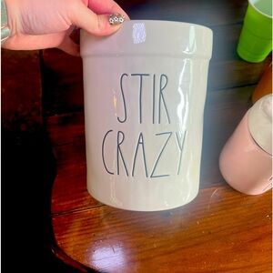 Rae Dunn Stir Crazy Utensil Crock -